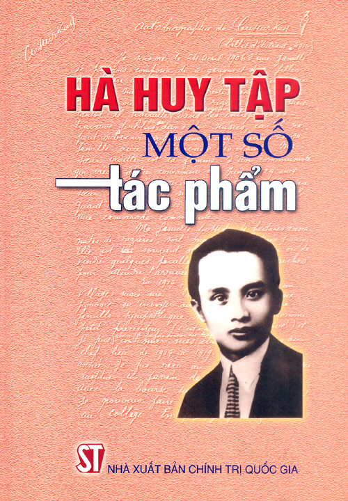 Hà Huy Tập - Một số tác phẩm